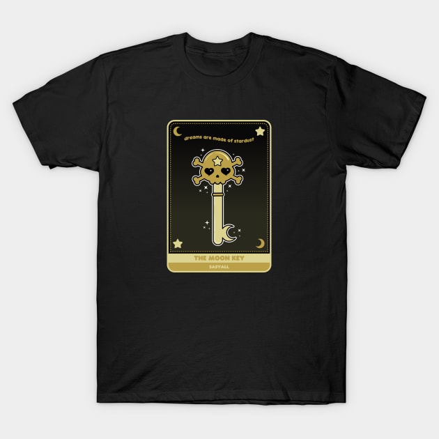 The Moon Key T-Shirt by Sasyall